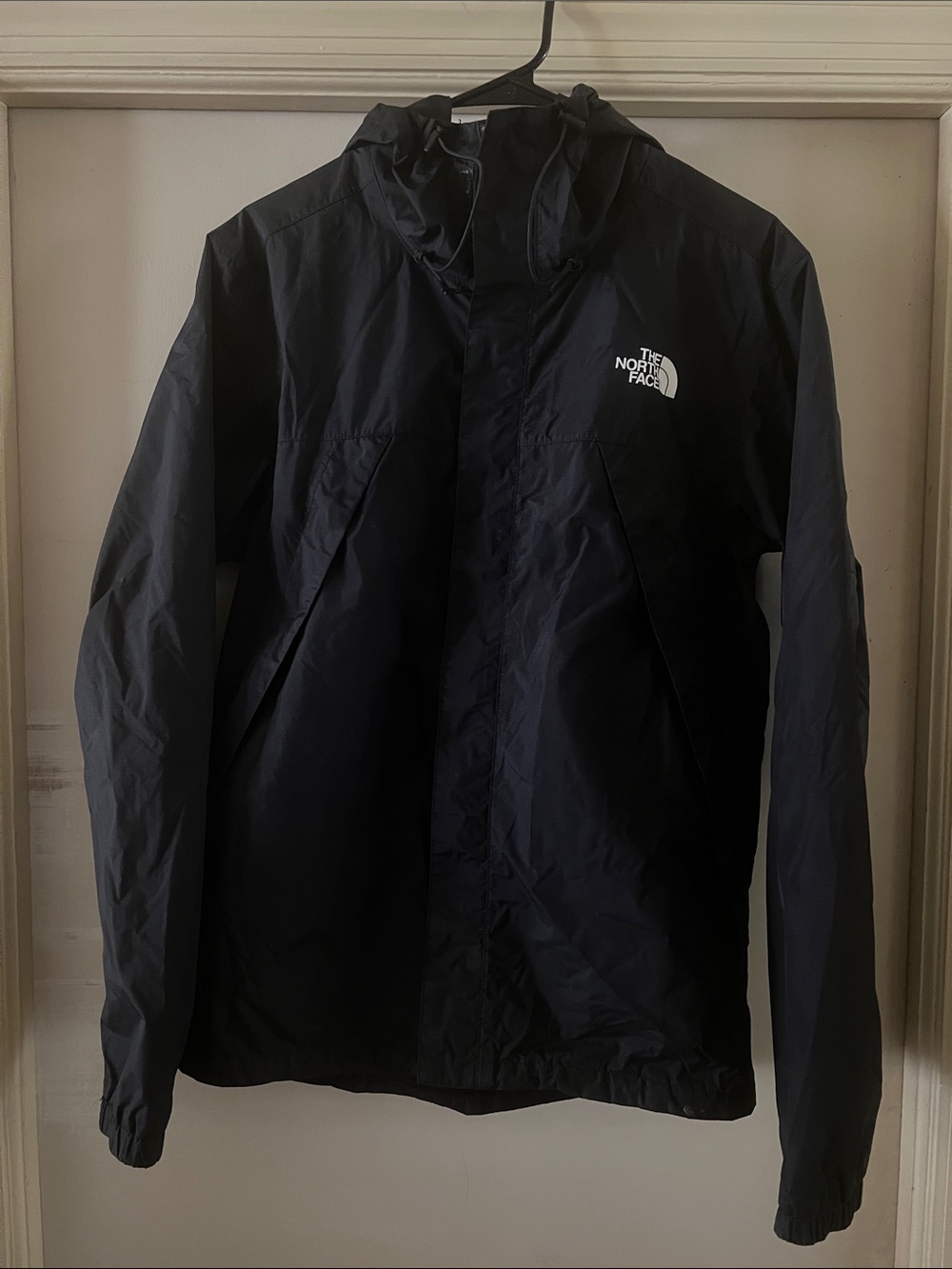 The North Face Black Hooded Rain Jacket